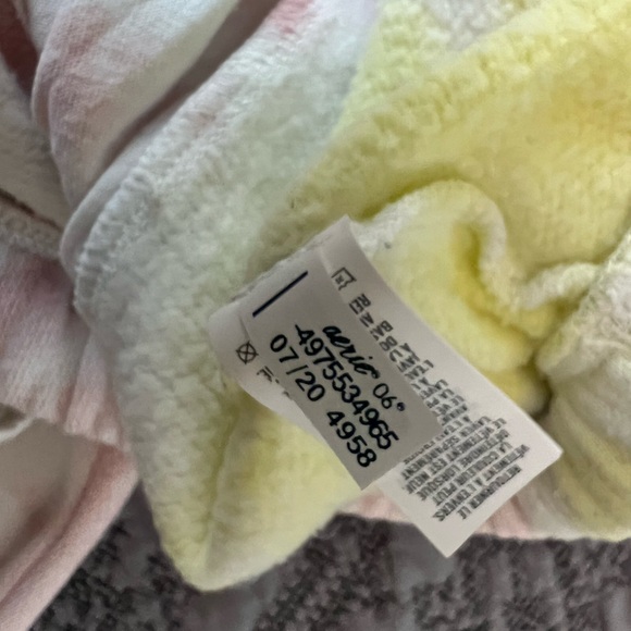 Aerie Pastel Weekend Tie Dye oversized Sweatpants joggers - Picture 8 of 16